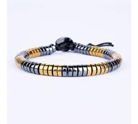 Ematite Energia Bracciale Alto Lucido Magnetico Moda Gioielli per Uomo