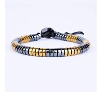 Ematite Energia Bracciale Alto Lucido Magnetico Moda Gioielli per Uomo