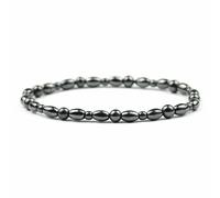 Ematite Energia Bracciale Alto Lucido Magnetico Moda Gioielli per Uomo