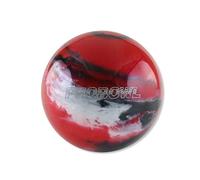 EMAX | Bowling Ball - Pro Bowl Spareball | Palla da bowling in poliestere lucidato | Palle da bowling per donna uomo e bambino adulti | Palla per spare giocatori hobby e ricreativi | Rosso/Nero