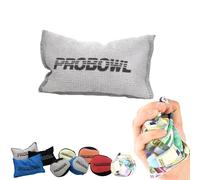 EMAX | Bowling Grip Ball - Pro Bowl Grip Sack - Moderna Talco Ball - Microfibra Grip Bag - Rosing Bag - Assorbe l'umidità (Grip Sack - Grigio)