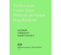 EMB (Editio Musica Budapest) SANDOR MéTHODE DE VIOLON VOL. 1 Tuition books & learning materia Violin