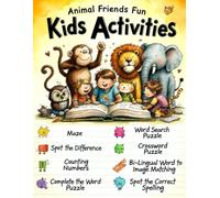 Embark on a Wild Adventure: The Ultimate Animal Activity Book for Kids!