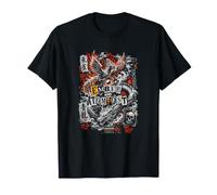 Ember E Tempesta Fenice Drago Caos Equilibrio Maglietta