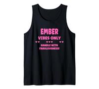 Ember Personalized Name Funny Cute Custom Ember Name Canotta