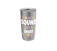 EMBER Personalized Women's Gift Custom EMBER Bicchiere termico in acciaio inox doppia parete