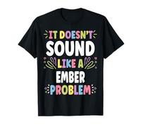 Ember Personalized Women's Gift Custom Ember Maglietta