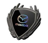 Emblema Adesivo Metallico per Mazda MX-5 2017 2018 2019 2020 2021 2022 2023 2024 2025, Emblema per Auto in Metallo Cromato, Stemma Adesivo in Metallo 3D, Decorazione Autoadesiva, Accessori