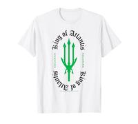 Emblema Aquaman Logo Tridente Re di Atlantide Maglietta