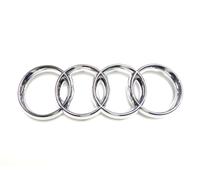 Emblema Audi A4 A6 A7 A8 Q3 Q5 Q7 Con Anelli Cromati Per Griglia Anteriore