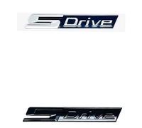 EMBLEMA BMW SERIE 3 ADESIVI CROMATI/NERI NUOVO O VECCHIO STILE 316-340 ID GT