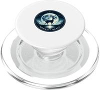 Emblema Cervo Al Chiaro Di Luna Piena Al Chiaro Di Luna Celeste Scena Natura PopSockets PopGrip per MagSafe