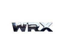 Emblema con logo WRX in metallo 3D compatibile con gli accessori esterni for lo styling delle decalcomanie degli stemmi delle auto(Sticker Silver)