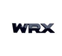 Emblema con logo WRX in metallo 3D compatibile con gli accessori esterni for lo styling delle decalcomanie degli stemmi delle auto(Sticker Black)