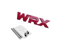 Emblema con logo WRX in metallo 3D compatibile con gli accessori esterni for lo styling delle decalcomanie degli stemmi delle auto(Grille Red)