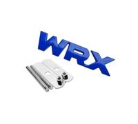 Emblema con logo WRX in metallo 3D compatibile con gli accessori esterni for lo styling delle decalcomanie degli stemmi delle auto(Grille Blue)