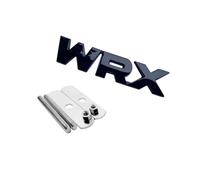 Emblema con logo WRX in metallo 3D compatibile con gli accessori esterni for lo styling delle decalcomanie degli stemmi delle auto(Grille Black)
