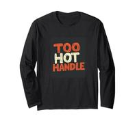 Emblema con Manico Troppo Caldo per Adulti e Bambini Maglia a Manica