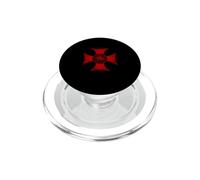 Emblema croce cavalieri templari SIGILLUM MILITUM XPISTI PopSockets PopGrip per MagSafe