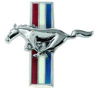Emblema Del Cassetto Piatto Mustang 1965-66 Con Cavallo In Corsa Nuovo