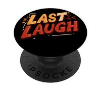 Emblema del discorso dell'ultima risata PopSockets PopGrip Adesivo