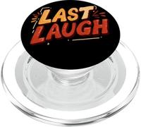 Emblema del discorso dell'ultima risata PopSockets PopGrip per MagSafe