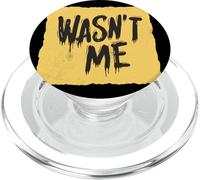 Emblema del discorso giallo non ero me PopSockets PopGrip per MagSafe