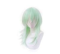 Emblema del fuoco ThreeHouses Byleth Beleth Parrucca verde chiaro Cosplay Costume Uomo Donna Parrucche sintetiche termoresistenti Parrucche da festa MZ-1446A