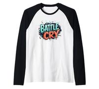 Emblema del grido di battaglia Maglia con Maniche Raglan