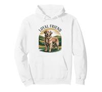 Emblema del Paesaggio, Amico Fedele Felpa con Cappuccio