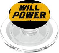 Emblema del potere della volontà PopSockets PopGrip per MagSafe