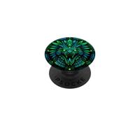 Emblema del tempio incandescente della reliquia del serpente piumato PopSockets PopGrip Adesivo