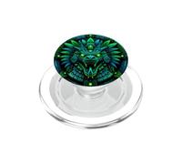 Emblema del tempio incandescente della reliquia del serpente piumato PopSockets PopGrip per MagSafe