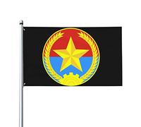 Emblema del Viet Cong 3x5ft Patio Garden Flag Decorazione per interni Bandiera stampata su un lato