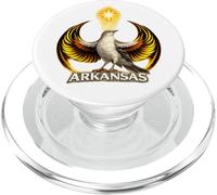 Emblema della resistenza del tordo dell'Arkansas PopSockets PopGrip per MagSafe