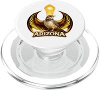 Emblema della resistenza dello scricciolo del cactus dell'Arizona PopSockets PopGrip per MagSafe