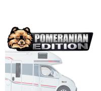 Emblema dell'automobile del cane,Emblema dell'automobile del cane acrilico | automobilistico acrilico di cani divertenti 3D,Decalcomanie e adesivi per auto automobilistiche, decorazione esterna per