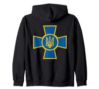Emblema delle Forze Armate ucraine AF Tryzub ucraino Felpa con Cappuccio
