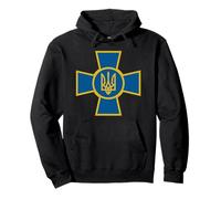 Emblema delle Forze Armate ucraine AF Tryzub ucraino Felpa con Cappuccio
