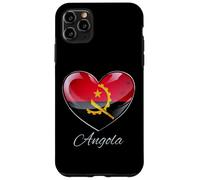 Emblema dell'identità del cuore della Saudade de Angola Custodia per iPhone 11 Pro Max
