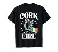 Emblema dell'orgoglio irlandese della città di viaggio di Cork E Maglietta