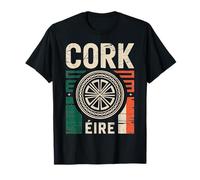 Emblema dell'orgoglio irlandese della città di viaggio di Cork E Maglietta