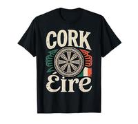 Emblema dell'orgoglio irlandese della città di viaggio di Cork E Maglietta
