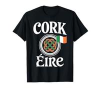 Emblema dell'orgoglio irlandese della città di viaggio di Cork E Maglietta