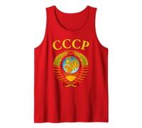 Emblema dell'Unione Sovietica URSS SSSR CCCP Canotta