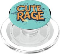 Emblema di rabbia per un look carino e dolce PopSockets PopGrip per MagSafe
