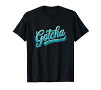 Emblema discorso Gotcha Blu Freddo Maglietta