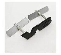 Emblema for griglia anteriore, logo del motore V6 in metallo 3D, emblema for bagagliaio posteriore, adesivo for parafango laterale, accessori for esterni for auto.(Grille V6 Black)