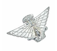 Emblema Griglia Anteriore Vintage Austin Auto Ottone Cromo Placcato ECs