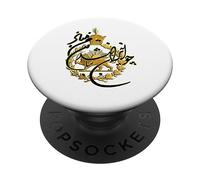 Emblema imperiale della dinastia Pahlavi Leone e Sole PopSockets PopGrip Intercambiabile
